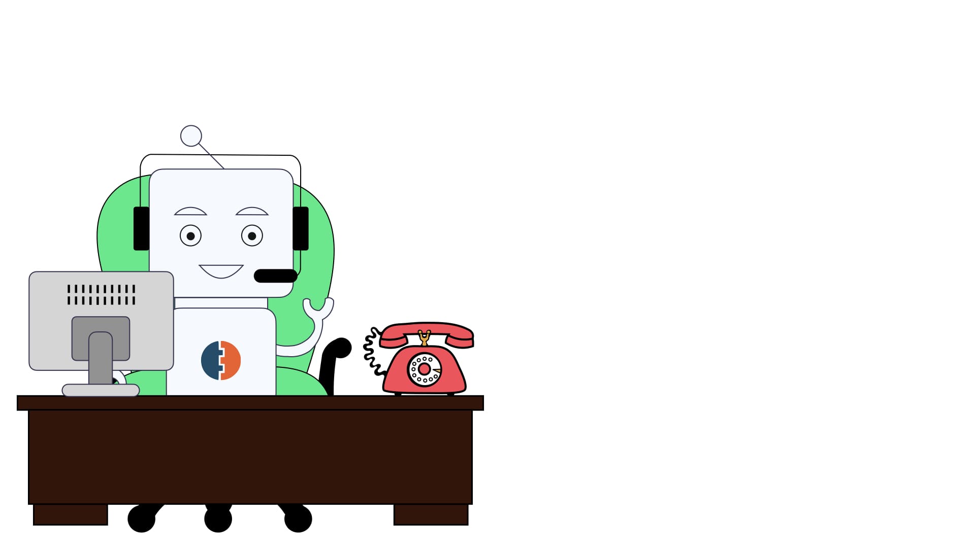 Робот Platex. Контакт-центр - лицо оператора связи.