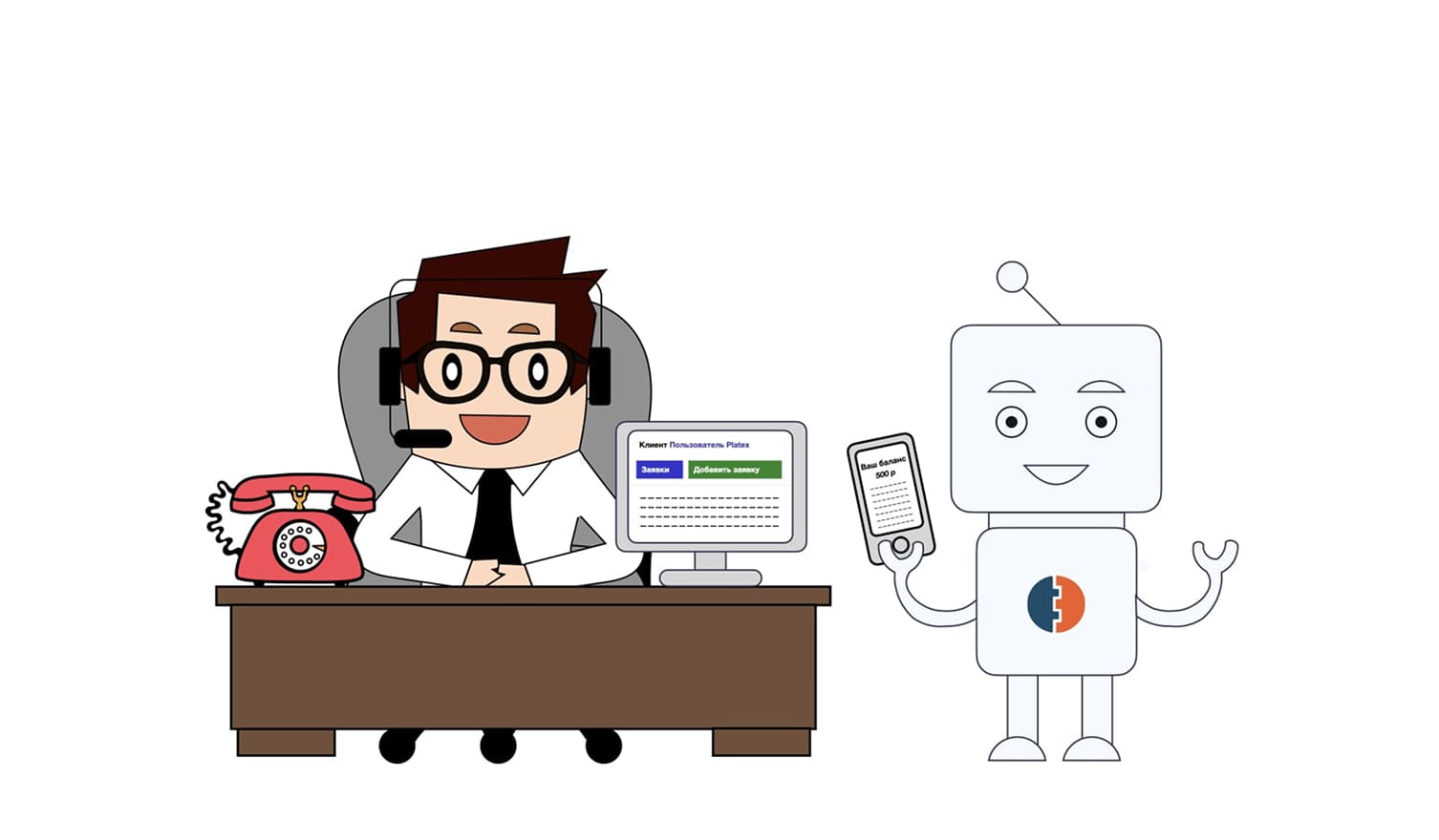Робот Platex. Личные кабинеты АСР Platex.